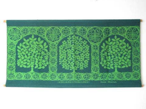 北欧 ヴィンテージ タペストリー Anne nomtak ジャガード織り