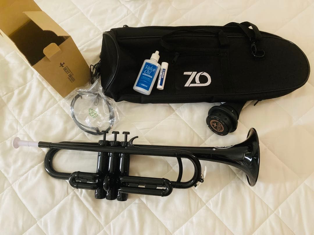 ZO ブラック プラスチックトランペット