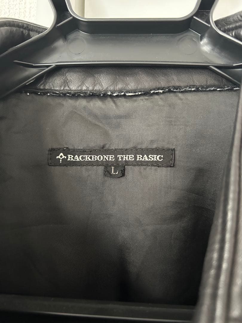 BACKBONE バックボーン レザー ジャケット Lサイズ 牛革 - メルカリ