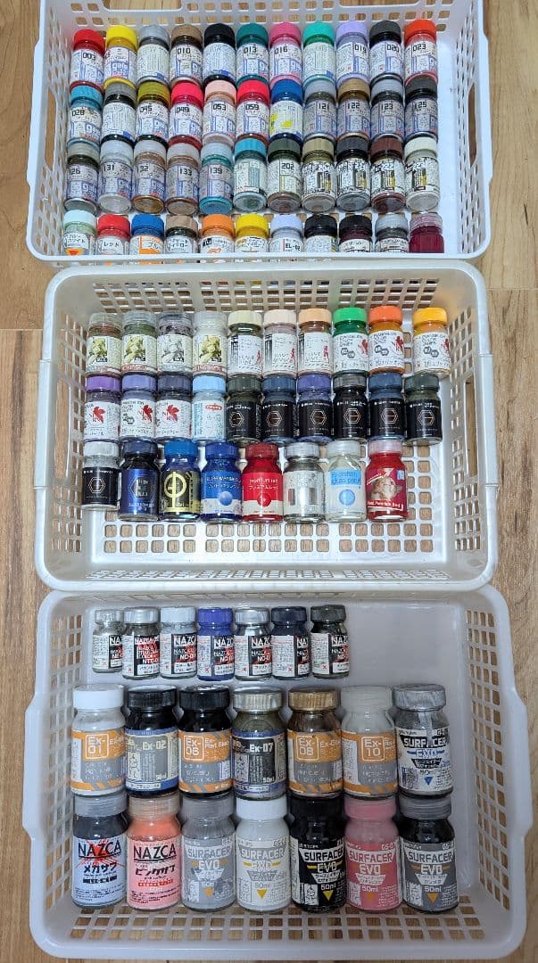 ガイアノーツ 塗料セット93本 ガイアカラー サーフェイサー ガイアノーツ - サーフェイサーエヴォ