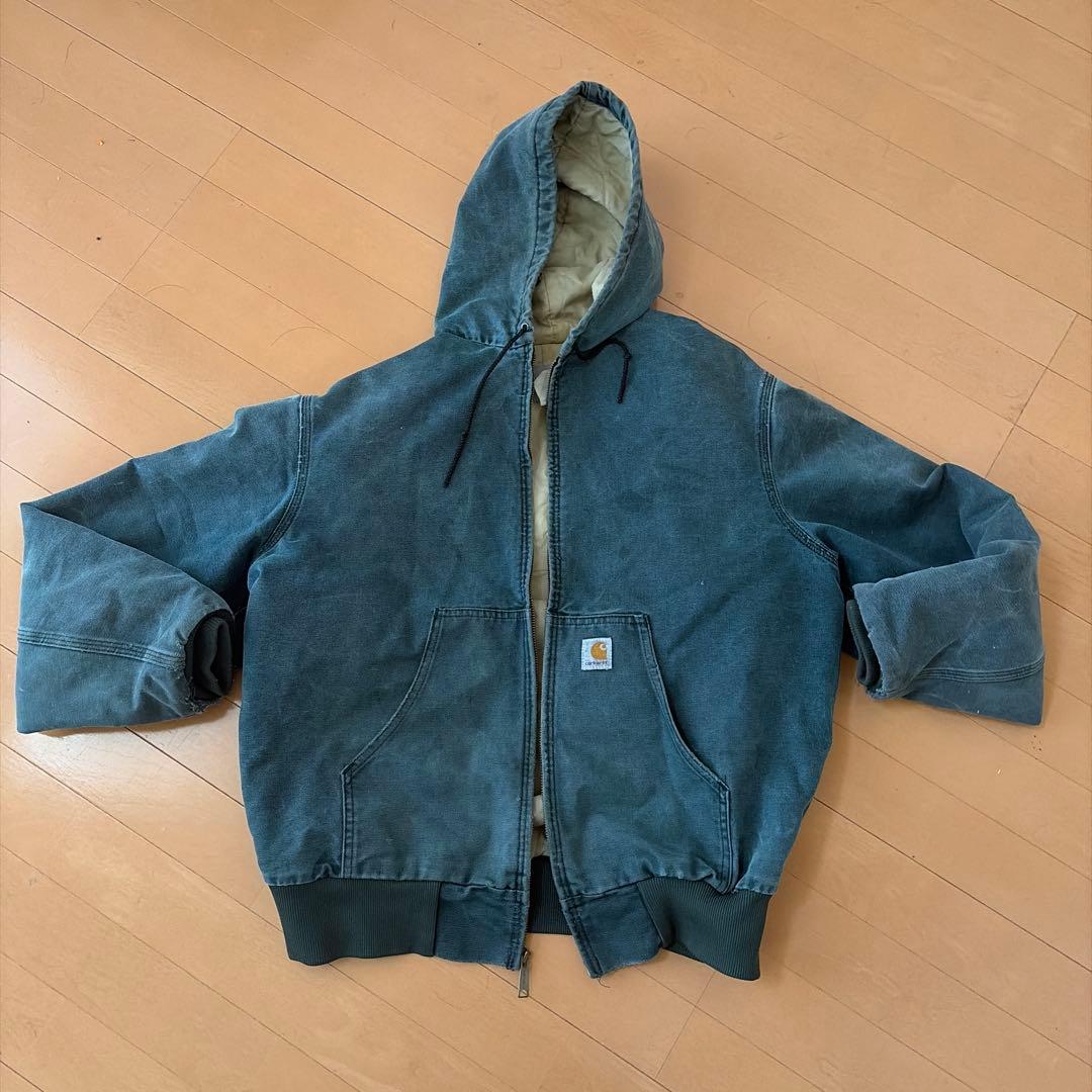 し*と様 Carhartt カーハート アクティブジャケット Carhartt カーハート 0J0140 DUCK QUILTED FLANNEL-LINED アクティブ