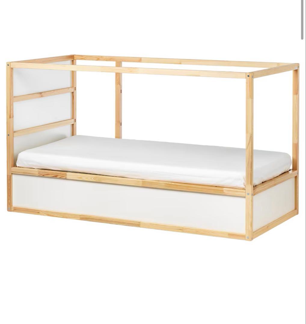 IKEA KURA キューラ リバーシブル ベッド ホワイト 二段ベッド ロフト