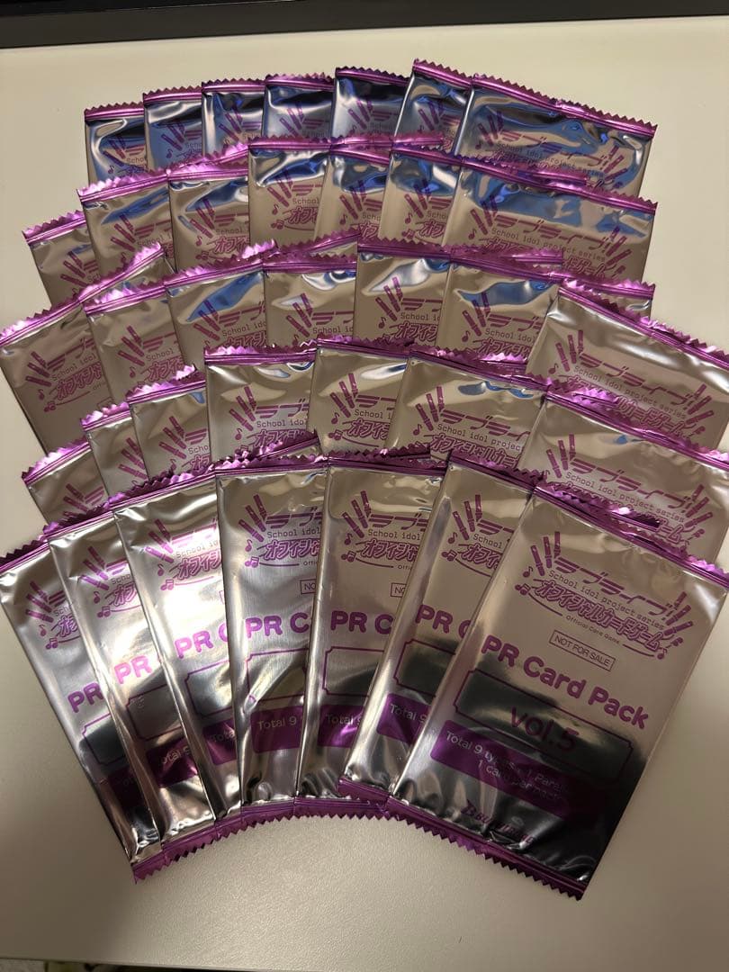 ラブライブカードゲーム　プロモパック35枚　PRカードパック vol.5　ラブカ