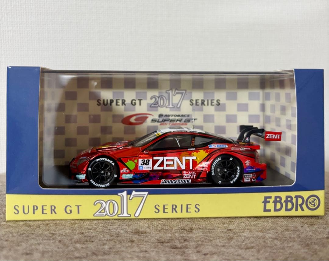 新品未開封】エブロ ZENT CERUMO LC500 SuperGT2017 - メルカリ