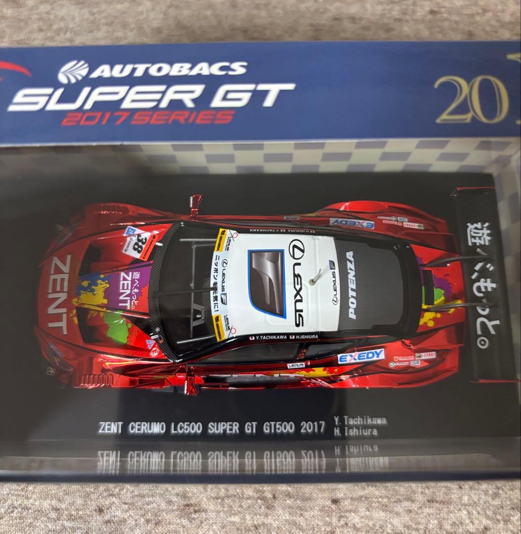 新品未開封】エブロ ZENT CERUMO LC500 SuperGT2017 - メルカリ