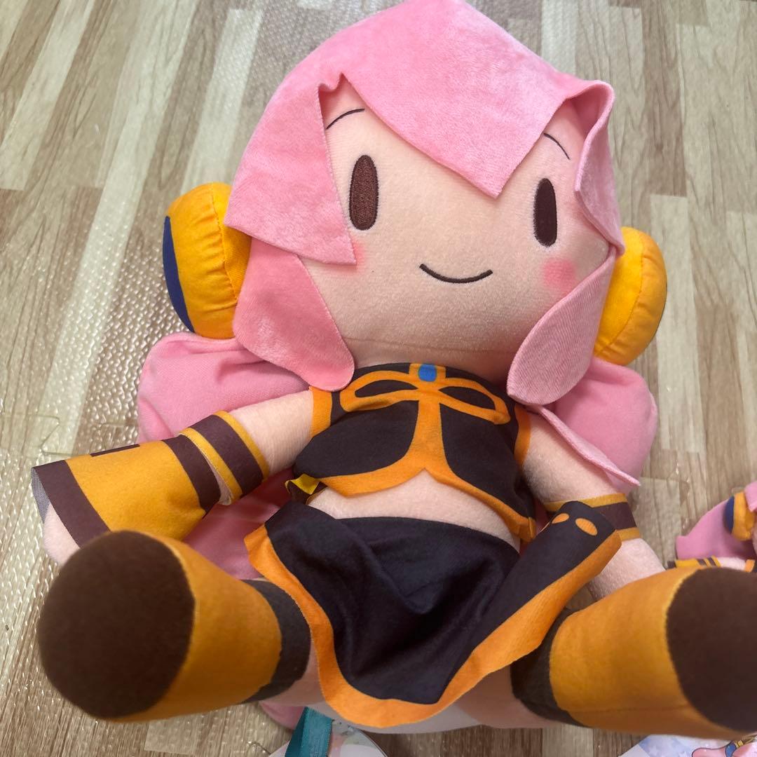 初音ミクシリーズ ふわぷち LLぬいぐるみ 巡音ルカ！ミニサイズ