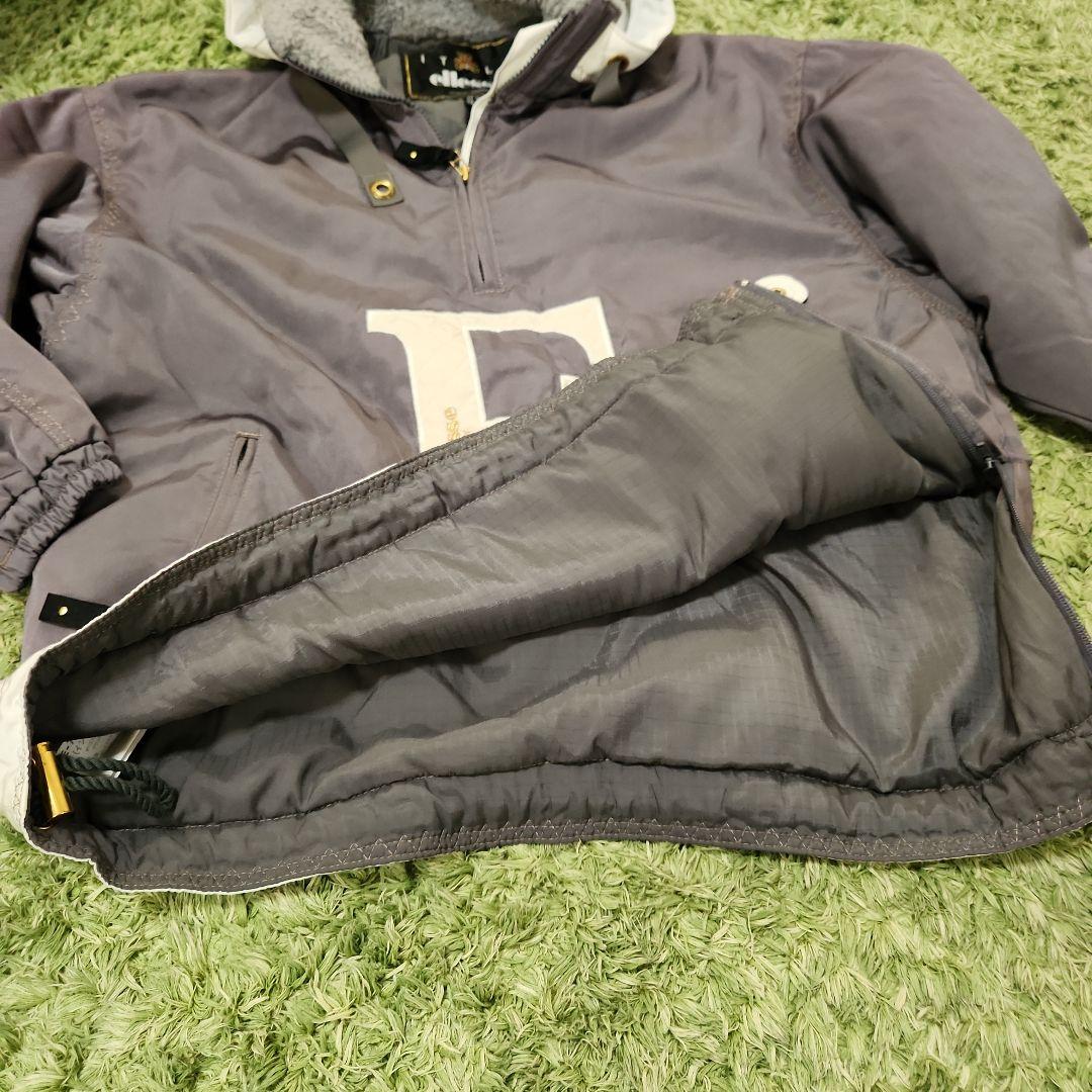 ビンテージ エレッセ ベスト付き テディベア スキー スノボウェブ 上下