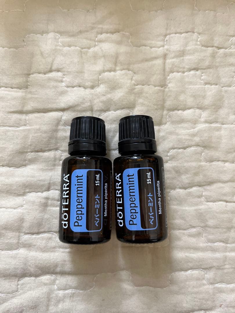 ドテラ　doTERRA 新品　ペパーミント15ml 2本