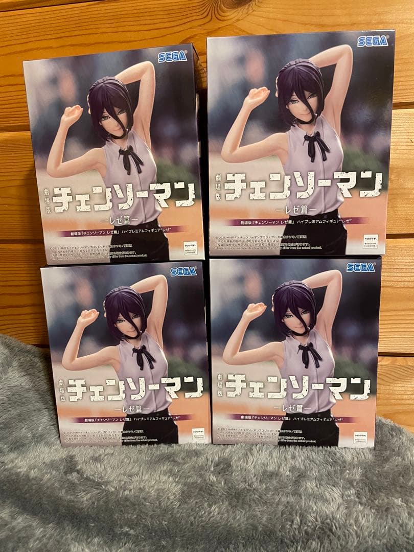 劇場版「チェンソーマンレゼ編」ハイプレミアムフィギュア レゼ　4個セット　未開封