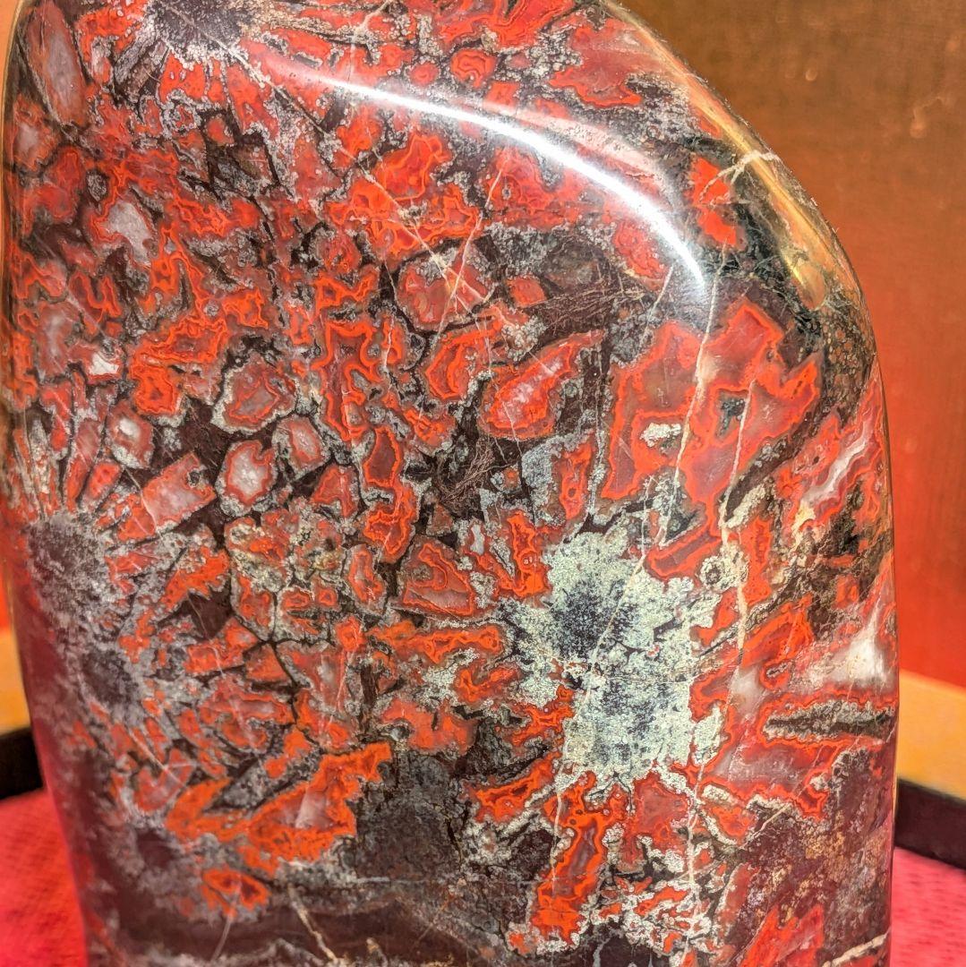 菊花石 岐阜県根尾谷産1.1㌔ 鑑賞石 観賞石 水石 盆石 天然石 置物