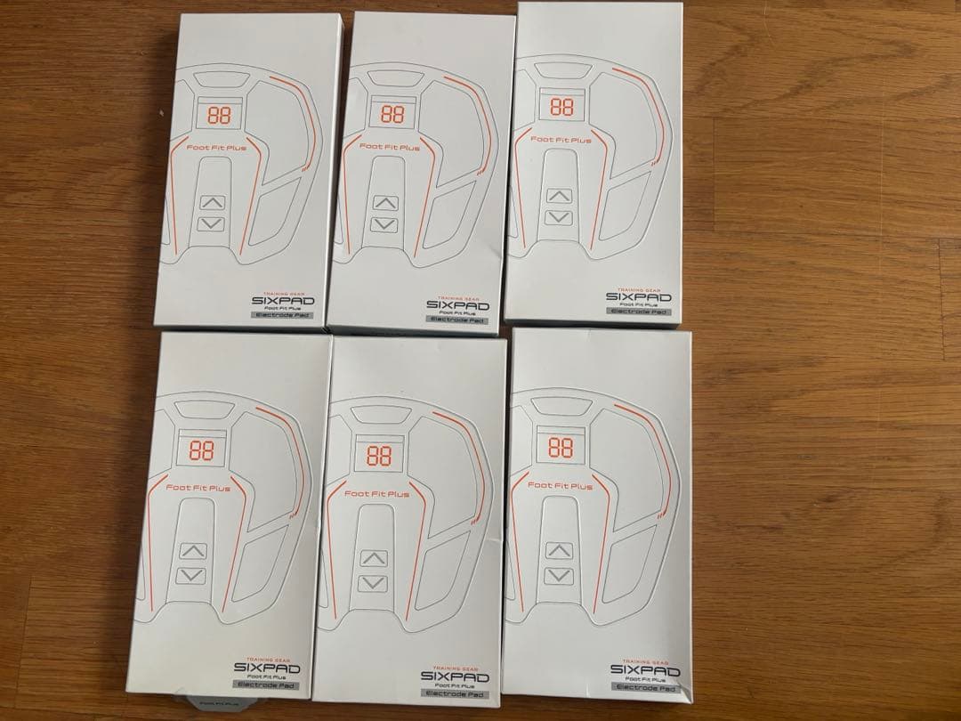6箱SIXPAD シックスパッド 正規品ジェルシート　エレクトロード