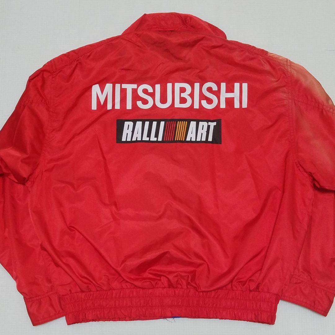 当時物　三菱ラリーアート　ジャンパー　ジャケット　パジェロ　ランエボ