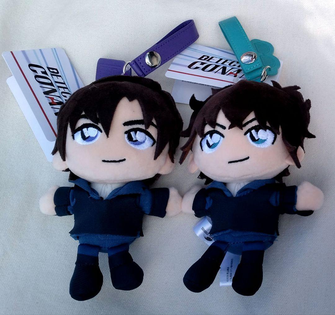 名探偵コナン×ユニバ限定 ぬいぐるみキーチェーン☆萩原研二&松田陣平