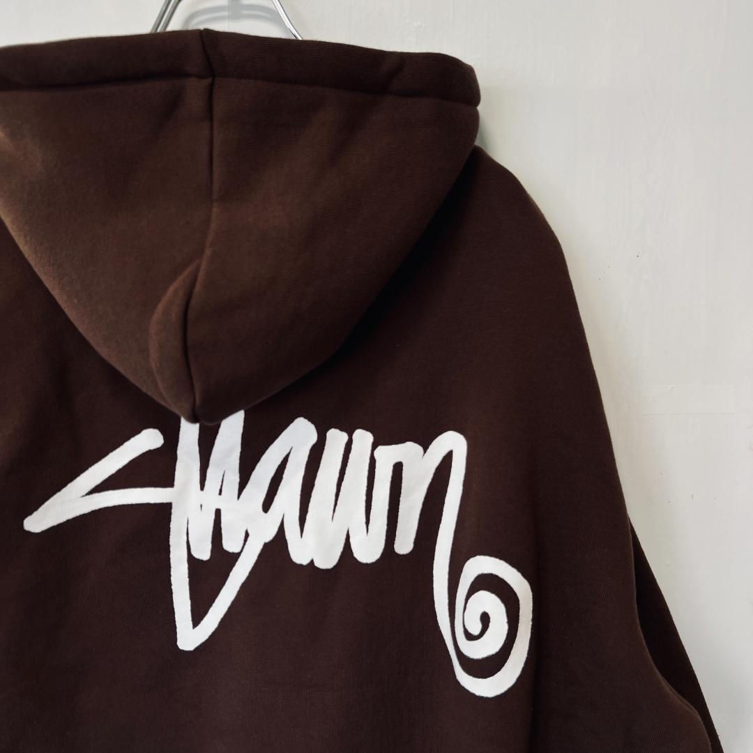 海外限定 エスダブル パーカー s/double 裏起毛 M パーカー