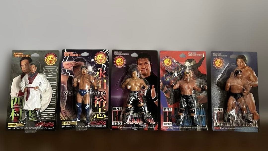 新日本プロレスフィギュア5体セット