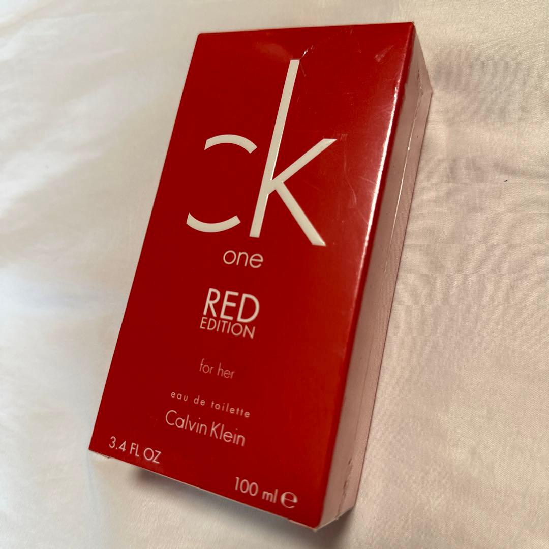 新品　カルバンクライン 香水 CK ONE RED FOR HER 100ml