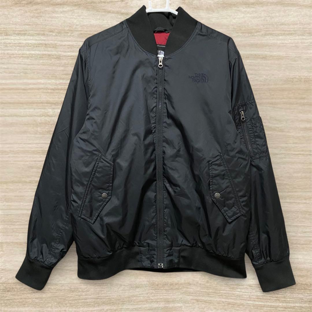 極美品 ノースフェイス MA-1 ボンバージャケット ブラック L THE NORTH FACE（ザ ノースフェイス） ノースフェイス MA-1 VARSITY