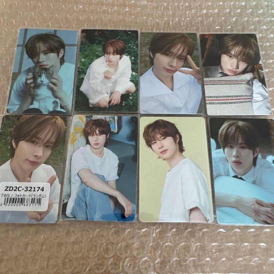 TWS ギョンミン はじめまして トレカ 8枚セット ポップアップ - メルカリ