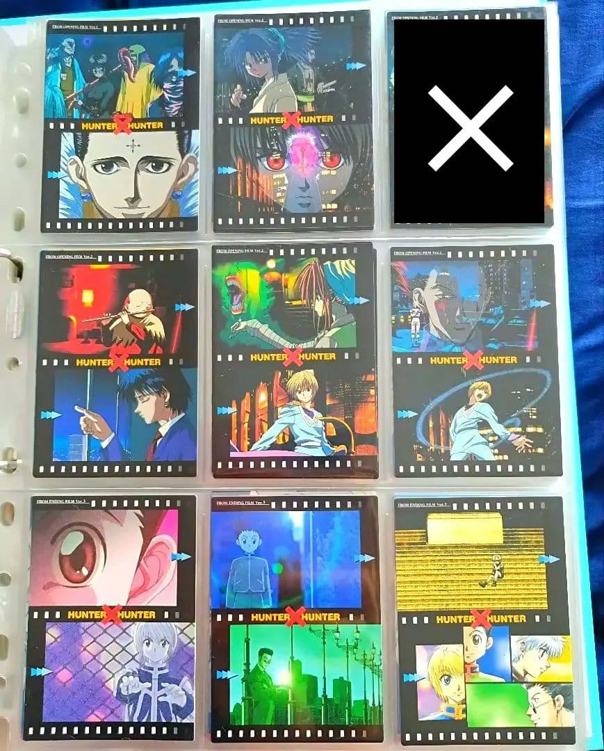 HUNTER×HUNTER 　初版　カードダスマスターズ　セット　2001 超美品】HUNTER×HUNTER ハンターハンター カードダス マスターズ 初版