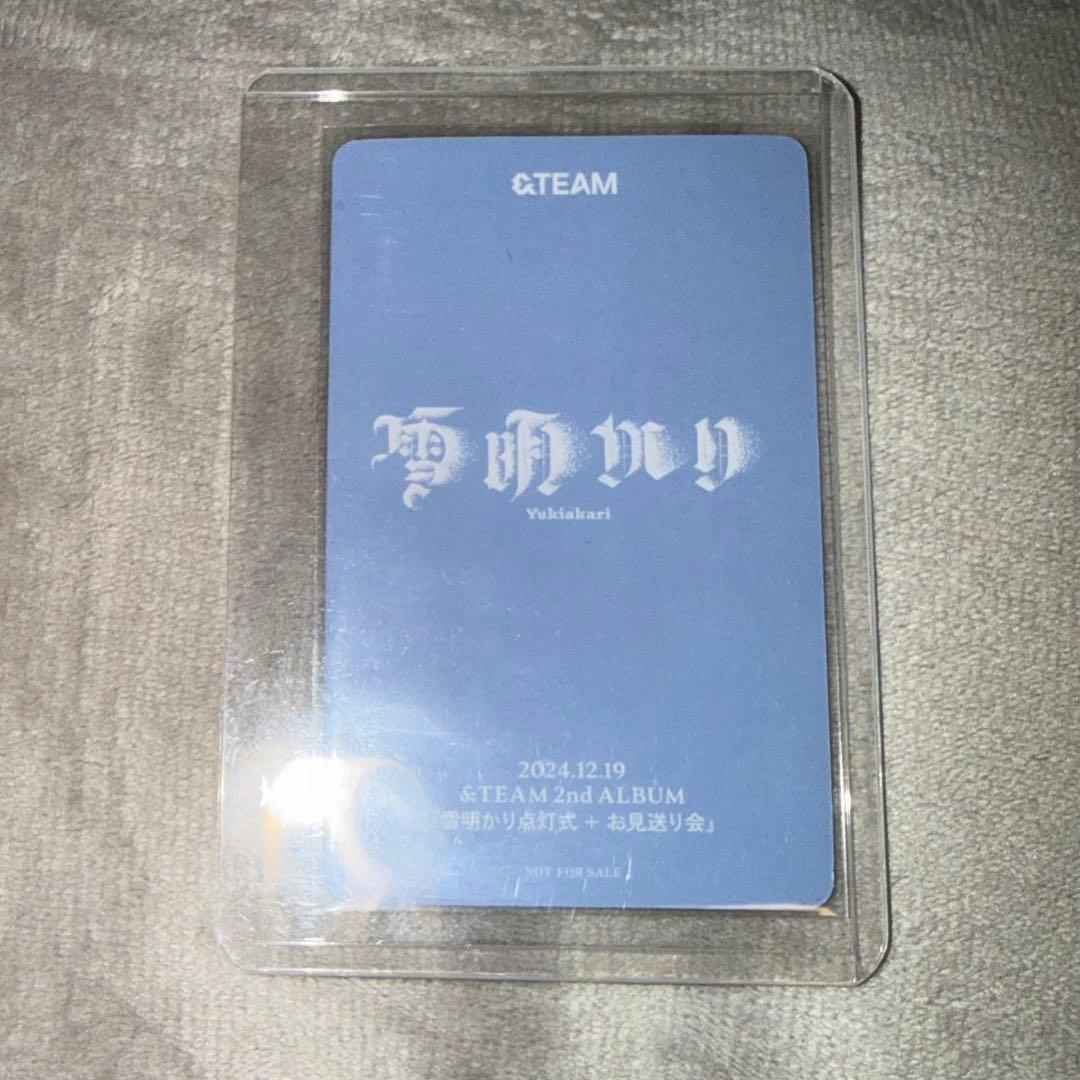 &TEAM ニコラス NICHOLAS 雪明かり 点灯式 ショケ トレカ 特典 - メルカリ