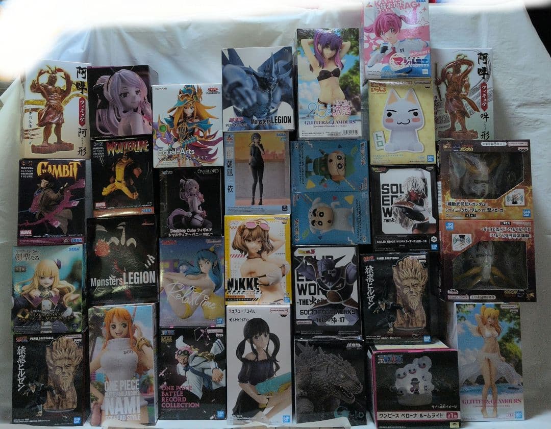 ⑤ アニメフィギュア ノンジャンル まとめ売り 30体 ワンピース 等 ガシャポン「ワンピースDXF」が12月第4週より発売！ルフィ、シャンクス