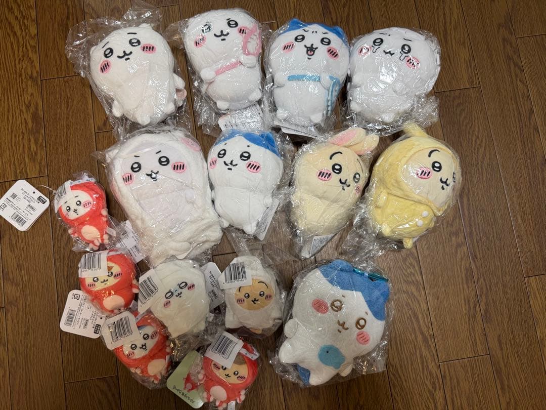 Chiikawa おくるみぬいぐるみセット