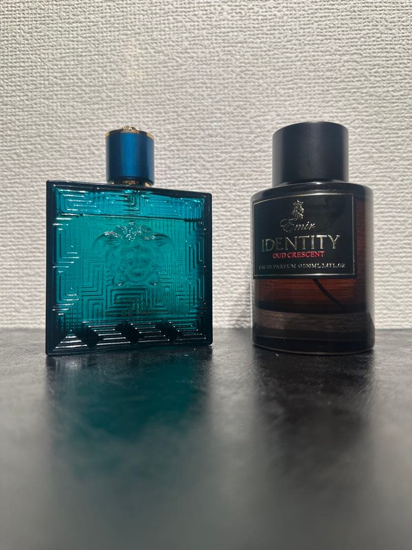 香水(男性用) Versace Eros/Emir Identity Oud Crescent Identity Oud Crescent Eau De Parfum By Emir Paris Corner 100ml 3.4