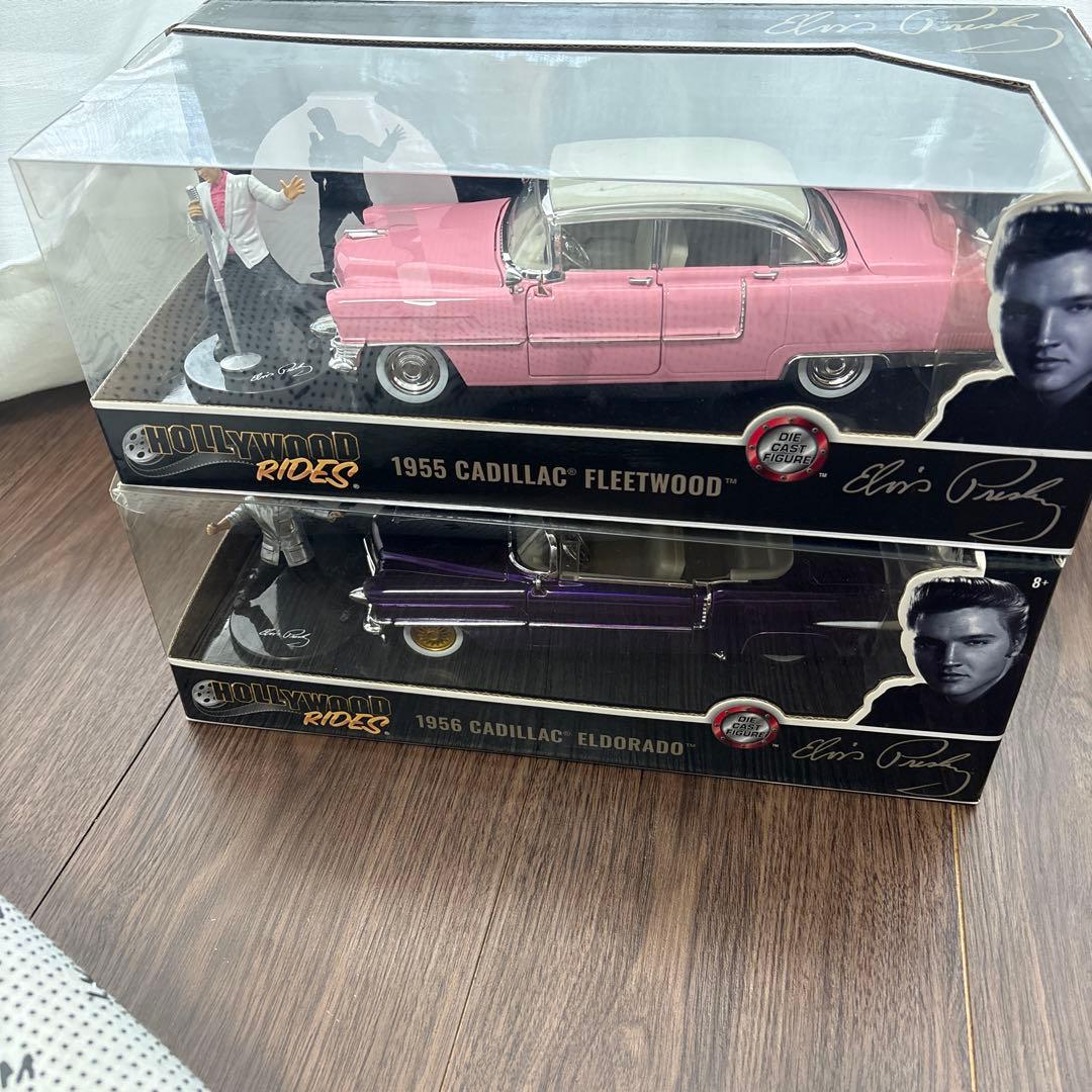 エルビス・プレスリー 1955&1956 キャデラック フィギュアセット