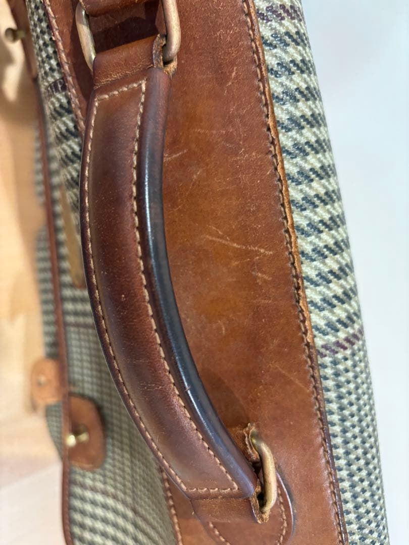 POLO RALPH LAUREN ブリーフケース グレンチェック柄 - メルカリ