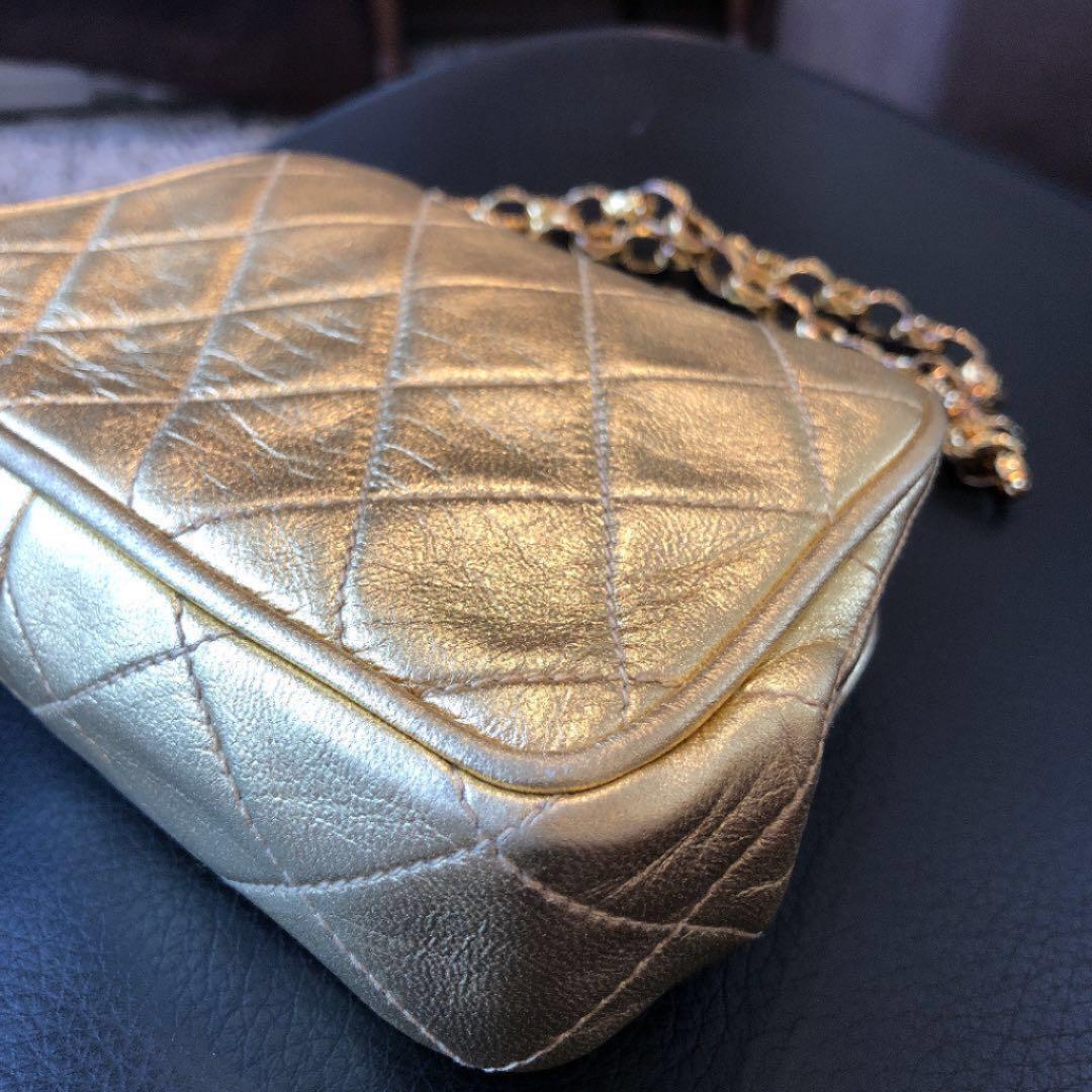 CHANEL☆シャネル □超希少□ヴィンテージ ゴールド チェーン ミニ