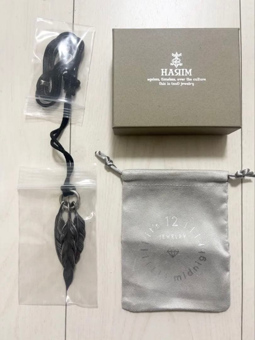 HARIM ハリム フェザー 三連ネックレス HARIM（ハリム） ネックレス メンズ レディース : ZOZOTOWN Yahoo!店
