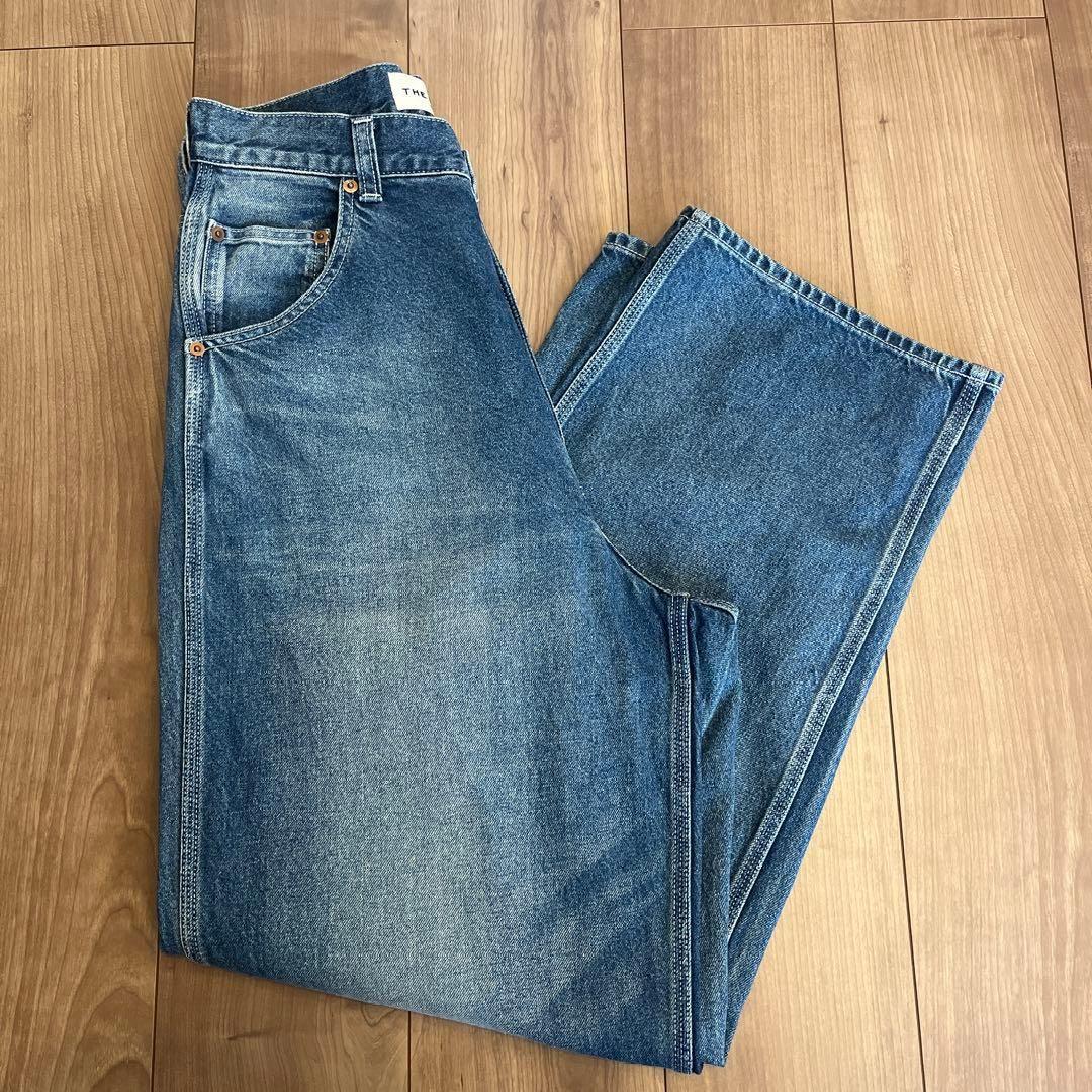 shinzone シンゾーン☆TOOL DENIM PANTS☆ブルー 36