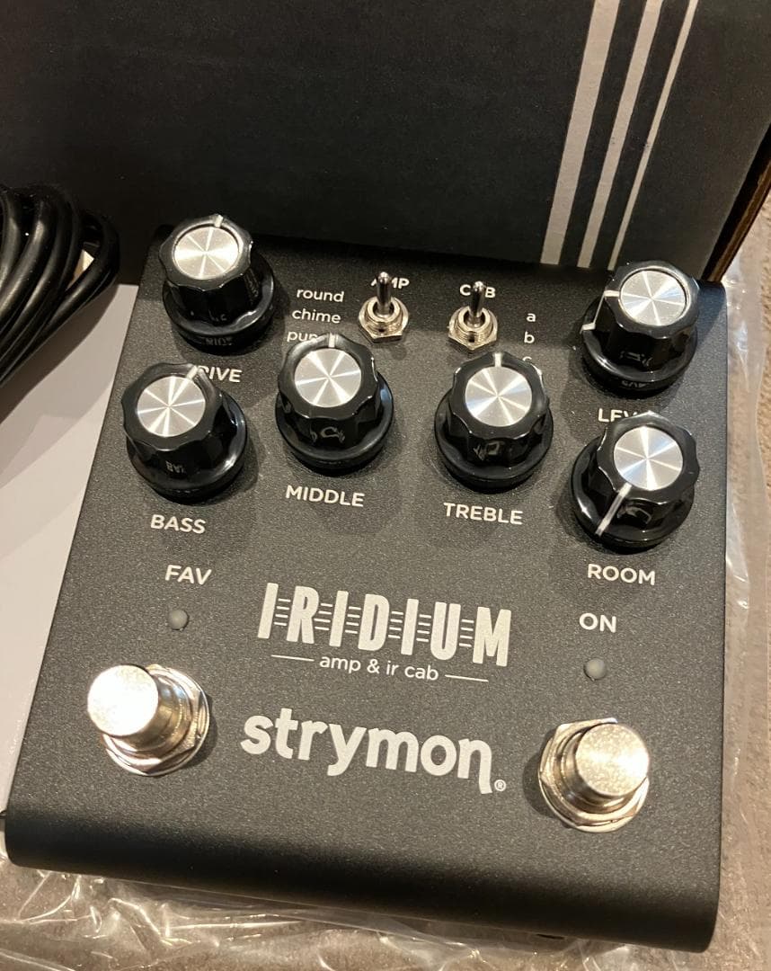 Strymon IRIDIUM アンプ/IRシミュレーター 美品 strymon IRIDIUM アンプ キャビネットシミュレーター ストライモン