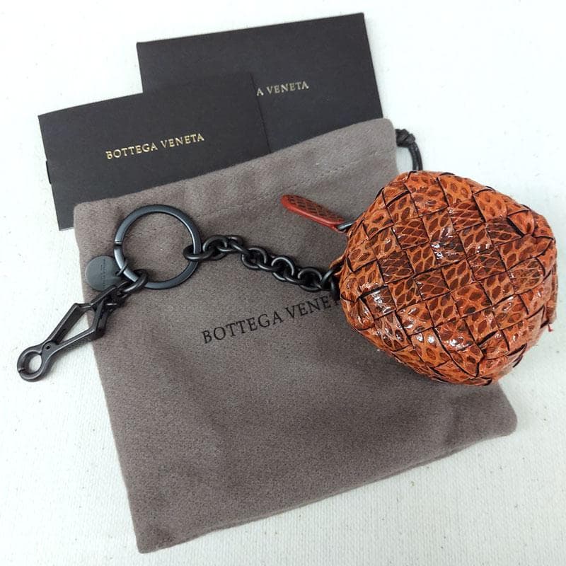 未使用　BOTTEGA VENETA　オレンジ　ケース　キーリング 未使用 BOTTEGA VENETA オレンジ ケース キーリング 未使用 BOTTEGA