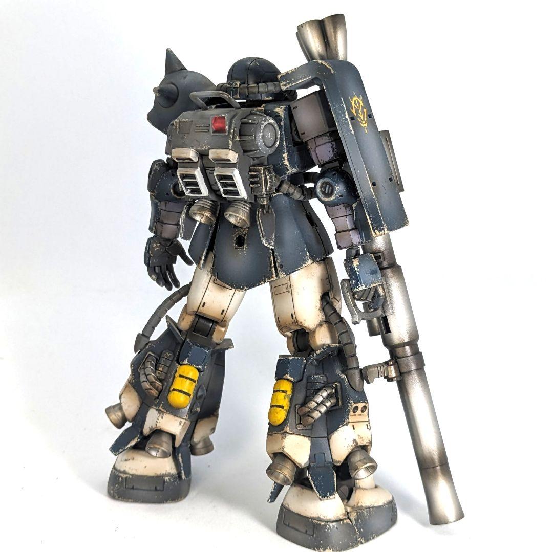 HGオリジン】MS-06R-1A高機動型ザクII ガンプラ ジャンク 組立済み