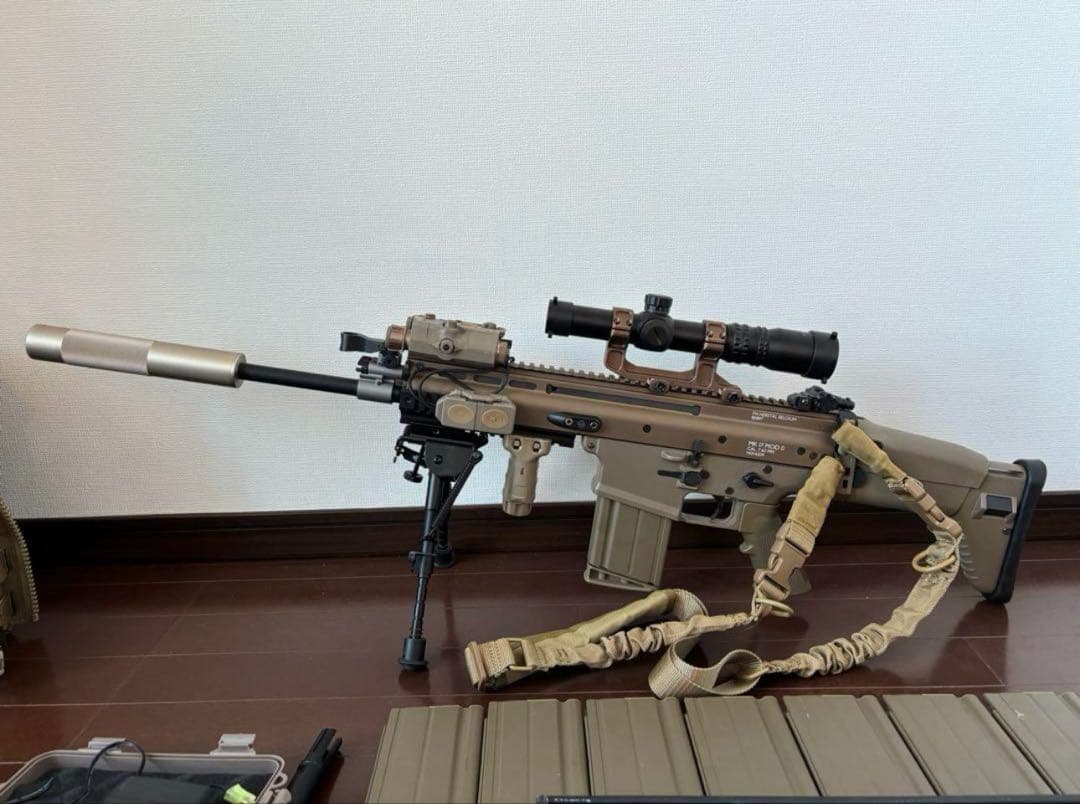 SCAR-H(ケース付)、HK45、豪華2セット(サバゲー引退セット)