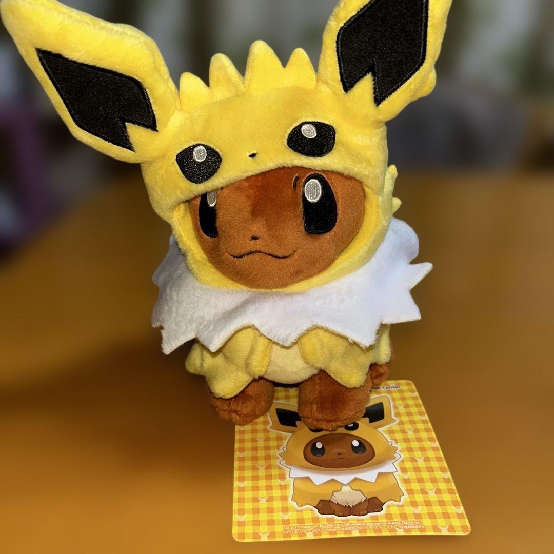 イーブイ ポンチョシリーズ サンダース エーフィ 2体セット - メルカリ