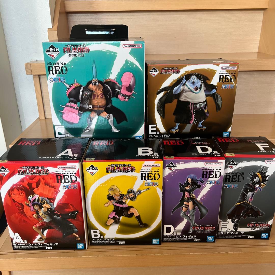 ワンピース RED フィギュア 6体セット