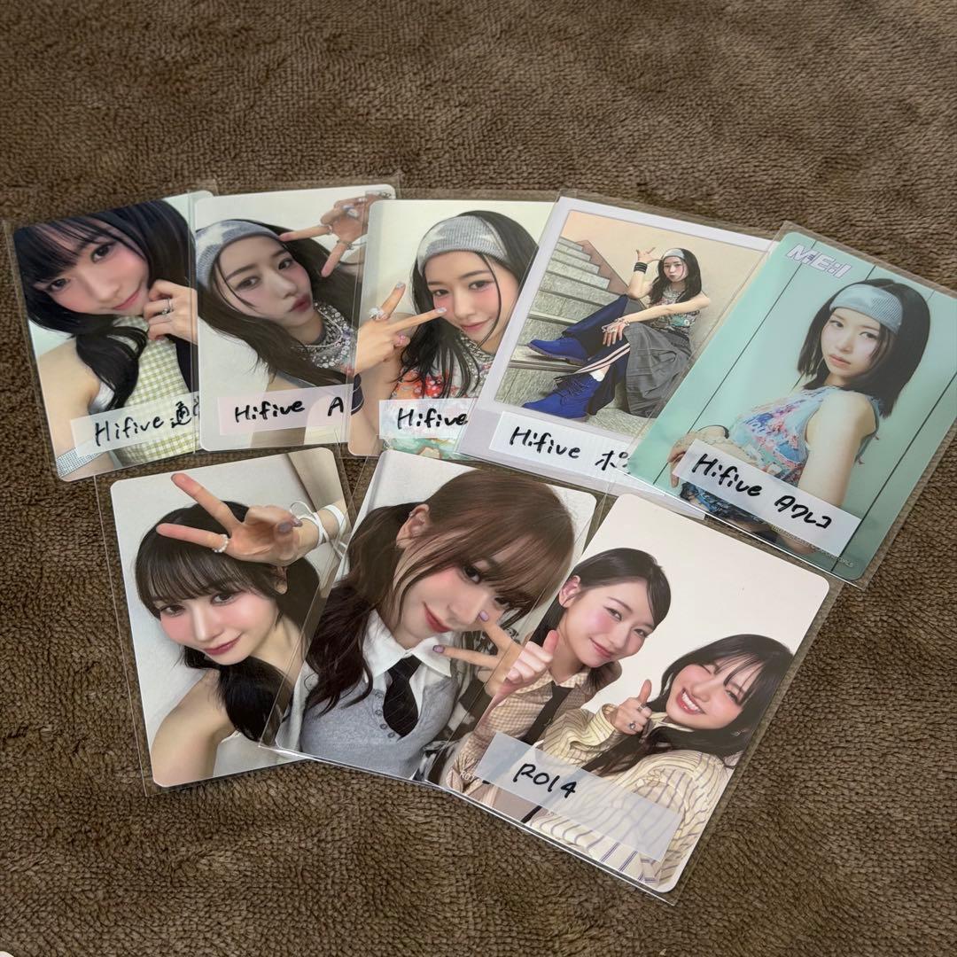 ME:I 笠原桃奈 トレカ　kcon オンライン014 タワレコ hi five