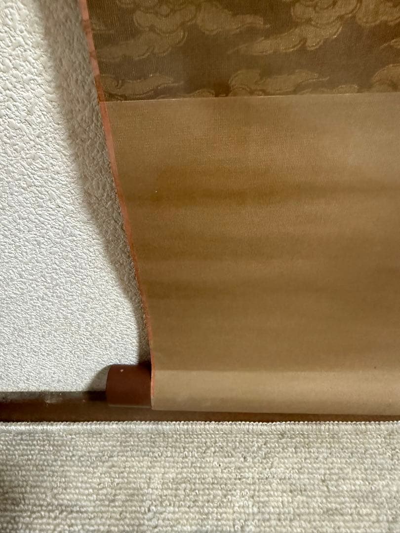 仏画 達磨 絹本肉筆 仏教美術 掛軸 送料込み250618 - メルカリ