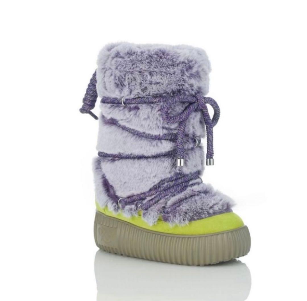 YELLO ファー ブーツ Mサイズ