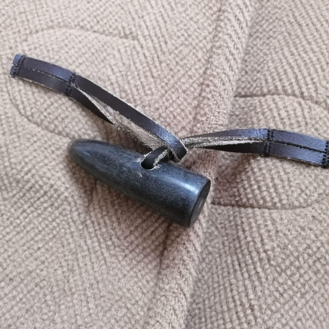 オールドイングランド ダッフルコート ロング ヘリンボーン キャメル