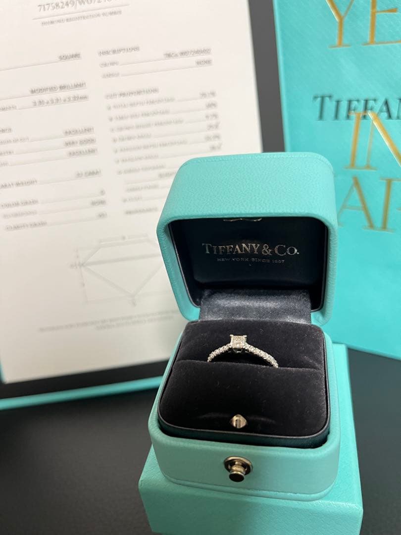 ★タイムセール開催中！★Tiffany & Co. ノヴォダイヤモンドリング9号