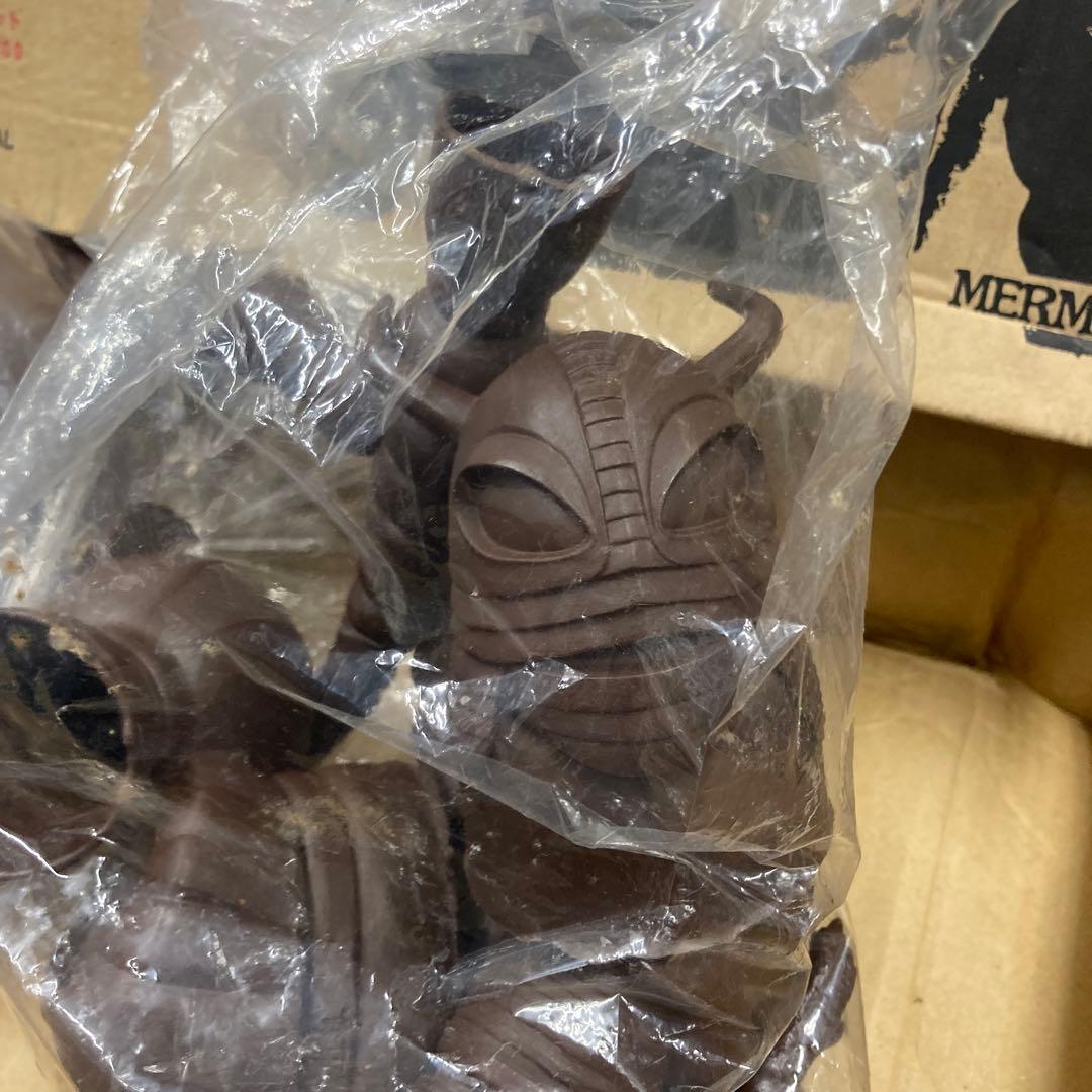 1990年マーミット製 魔神バンダー ソフビ ガレージキット全高約40cm首2