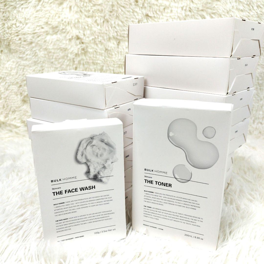 ✨未使用✨ バルクオム ザフェイスウォッシュ トナー 洗顔料 化粧水 各7個