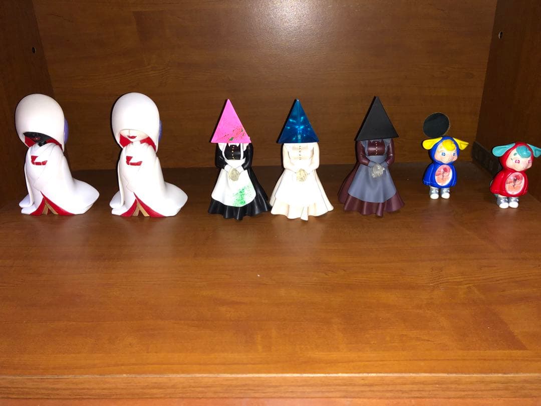 純潔心中　怪しい異形頭メイドさん　CANDY FACE レジンフィギュア