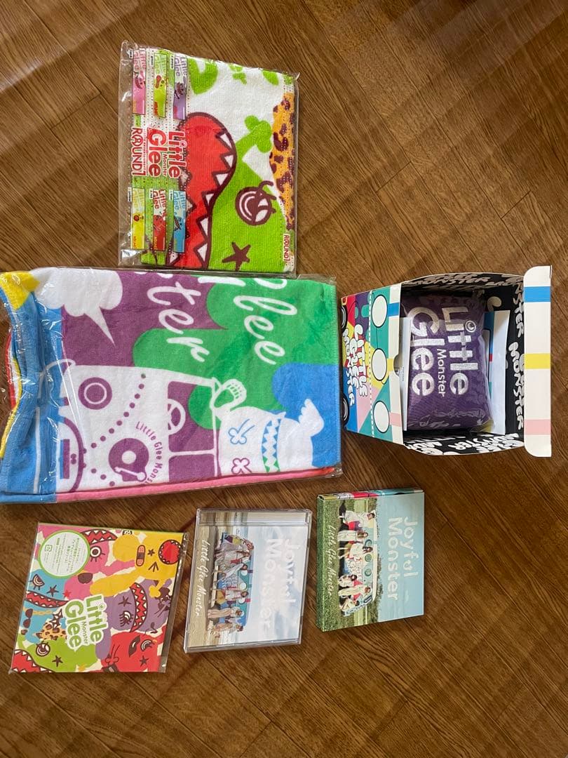 Little Glee Monster リトグリグッズ タオル、CD