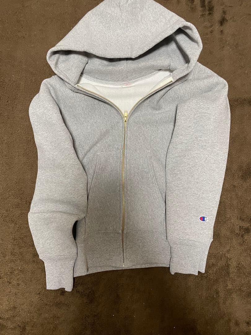 めるのすけchampion リバースウィーブ　ジップパーカー