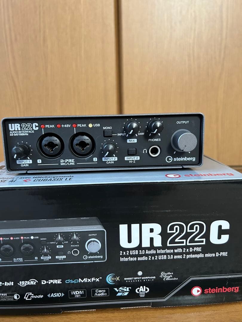 steinberg UR22C オーディオインターフェイス STEINBERG ( スタインバーグ ) UR22C レッドモデル オーディオ