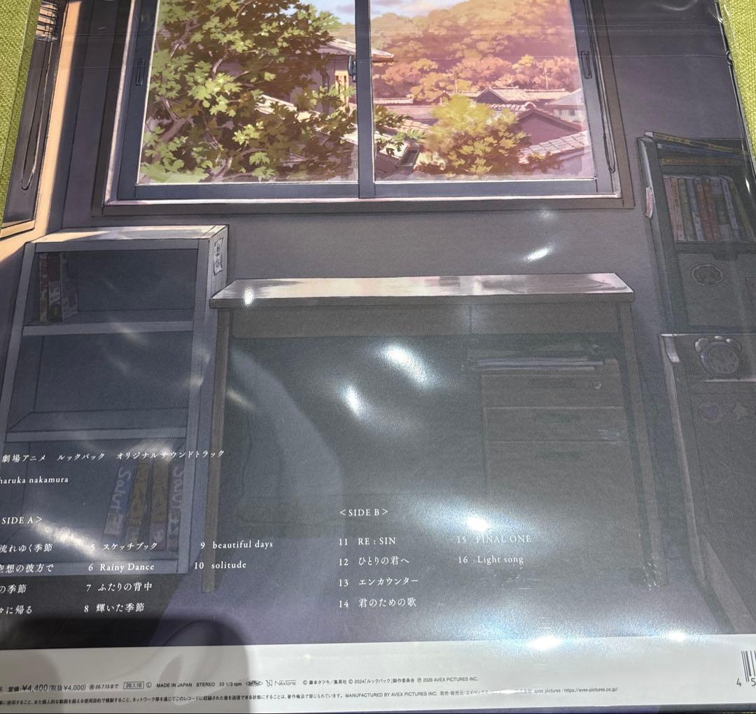 未開封 ルックバック レコード LP 缶バッジ ルックバック展 限定 特典